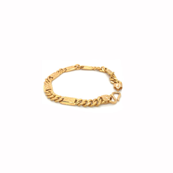 22KT Gold Bracelet For Men | Pachchigar Jewellers