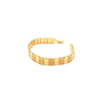 22Kt Plain Gold Gents Bracelet | Pachchigar Jewellers