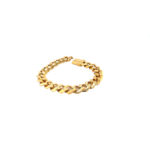 22KT Gold Classic Charm  Bracelet for the Modern Man