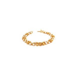 22KT Gold Simple Bracelet For Women | Pachchigar Jewellers