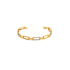 22KT Gold Unique Design Bracelet | Pachchigar Jewellers
