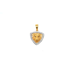 22KT Gold Lion Head Pendant  Design| Pachchigar Jewellers