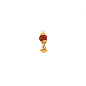 22KT Gold Rudraksha Pendant | Pachchigar Jewellers