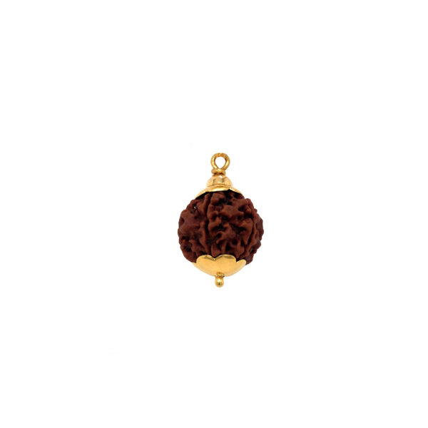 22KT Gold Rudraksha Pendant | Pachchigar Jewellers