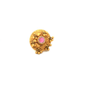 22KT Statement Gold Ring For Women | Pachchigar Jewellers