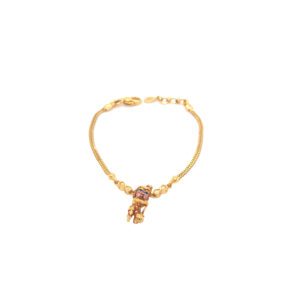 22KT kids bracelet is crafted for everyday elegance