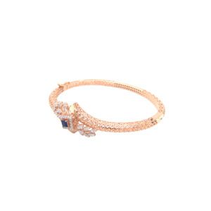 Pachchigar Jewellers 18KT Rose Gold Bracelet with Sapphire