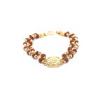 22KT Gold Rudraksha Bracelet  |Pachchigar Jewellers