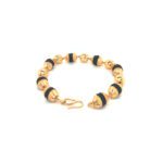 22KT Gold  Rudraksha Beads Bracelet | Pachchigar Jewellers