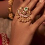 Regal 22KT Gold Heritage Statement Ring|Pachchigar Jewellers