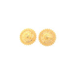 Exquisite 22KT Gold Stud Earring–Traditional Tops For Women