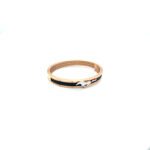 18KT Men’s Rose Gold & Black Mustang-Inspired Bracelet
