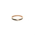 18KT Men’s Rose Gold & Black Mustang-Inspired Bracelet