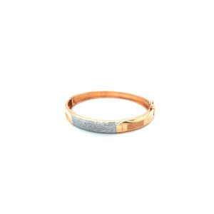 Men’s Rose Gold Diamond-Studded Luxury Bracelet