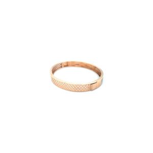 Designer Inspired Rose Gold Bracelet with Black Detailing