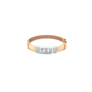 Contemporary Greek Key Stylish 18KT Men's Bracelet