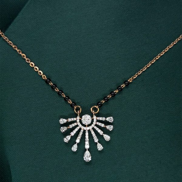 Modern Diamond Mangalsutra – Office to Occasion Jewelry