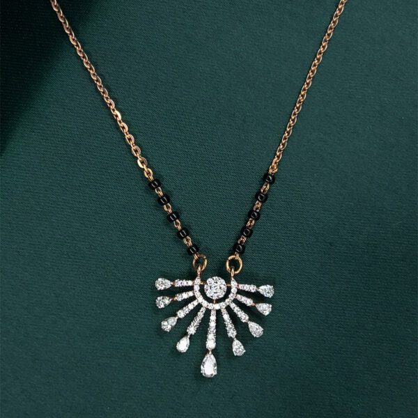 Modern Diamond Mangalsutra – Office to Occasion Jewelry