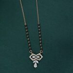 Elegant 18K Mangalsutra in Diamond - A Fusion of Tradition And Style