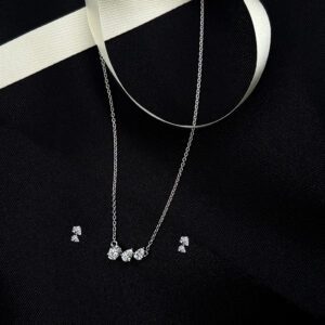Glamorous pendant set with sparkling Earring for daily glam