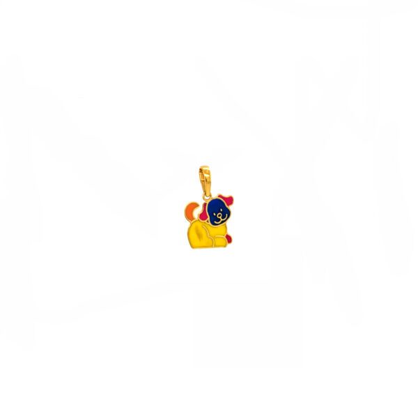 22KT Gold Puppy Love Pendant for Kids | Pachchigar Jewellers