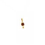 22KT Gold Traditional Rudraksha Ball Pendant for Kids