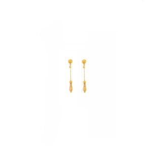 22KT Gold Filigree Earrings | Pachchigar Jewellers