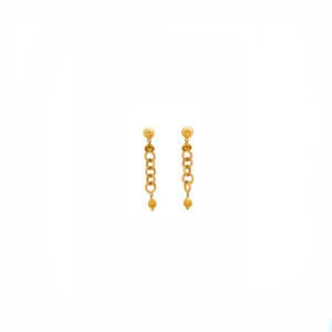 22KT Gold Filigree Earrings | Pachchigar Jewellers 22KT Gold Filigree Earrings | Pachchigar Jewellers