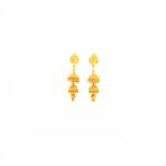 Delicate 22K Gold Earrings for Women – Elegant Jewelry