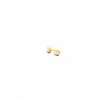 Elegant 22K Gold Studs with Blue Detailing – Daily Wear