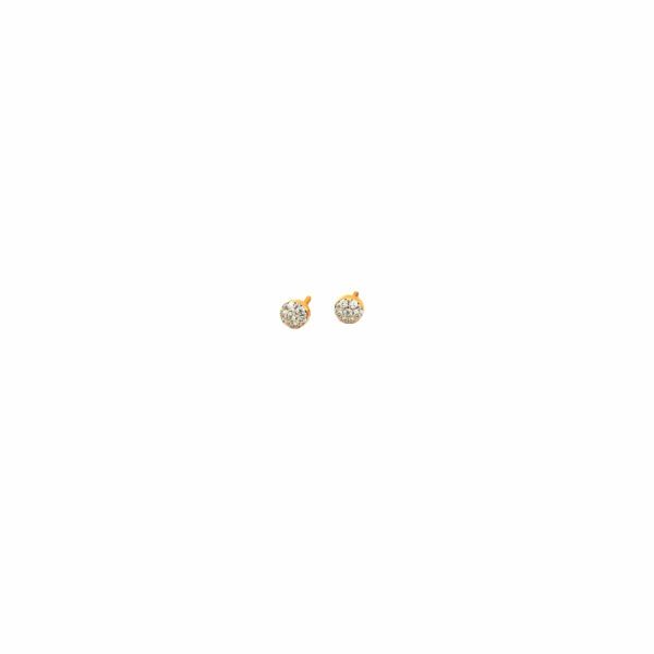 22K Gold Earrings for Girls – Cute, Minimal, and Lightweight