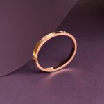 Cartier 18K Rose Gold Diamond Bracelet for Men & Women